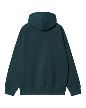 Carhartt Wip Hooded Chase Sweat Duck Blue-Gold