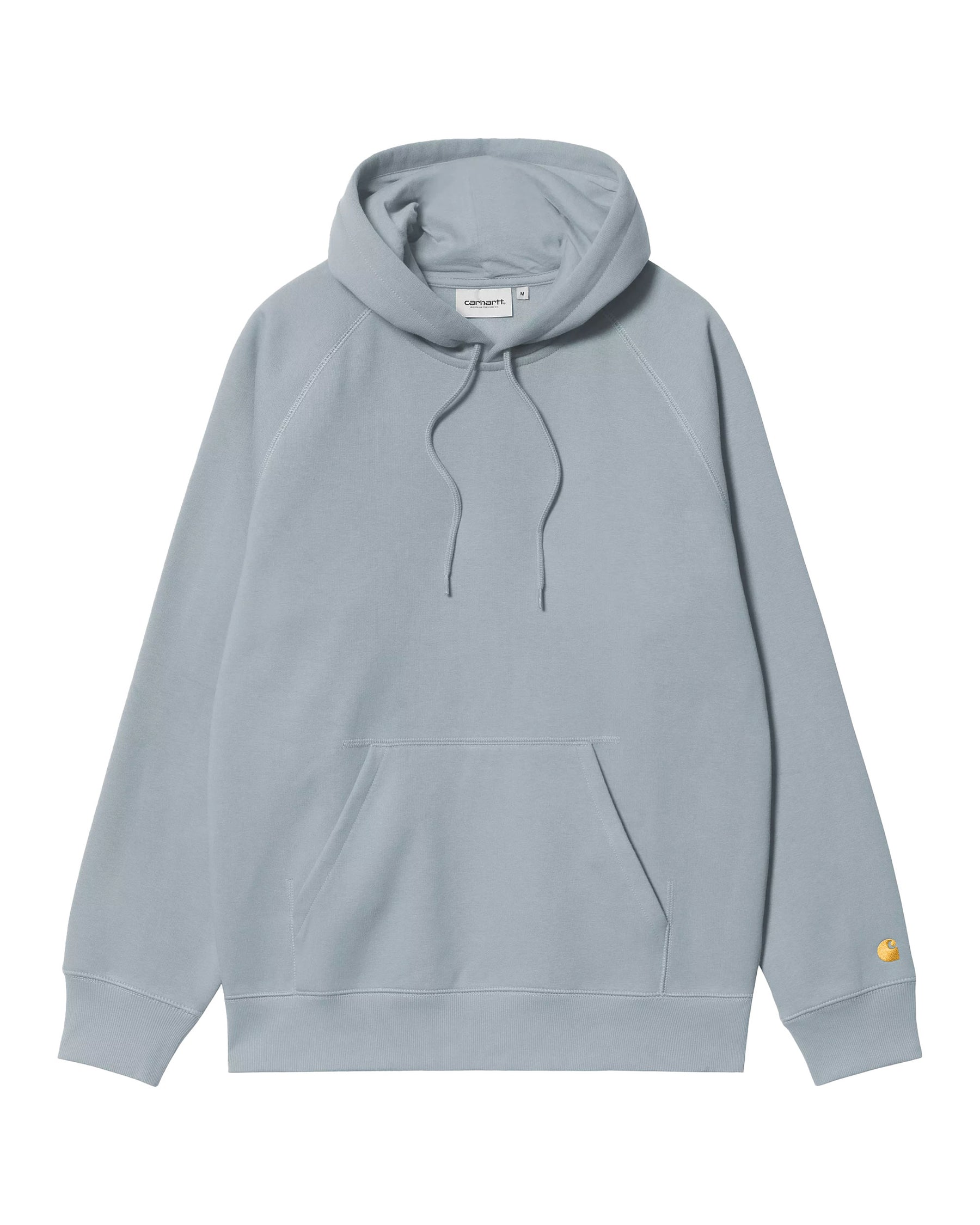 Carhartt Wip Hooded Chase Sweat Frosted Blue-Gold