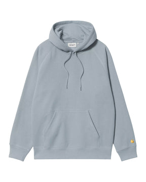 Carhartt Wip Hooded Chase Sweat Frosted Blue-Gold