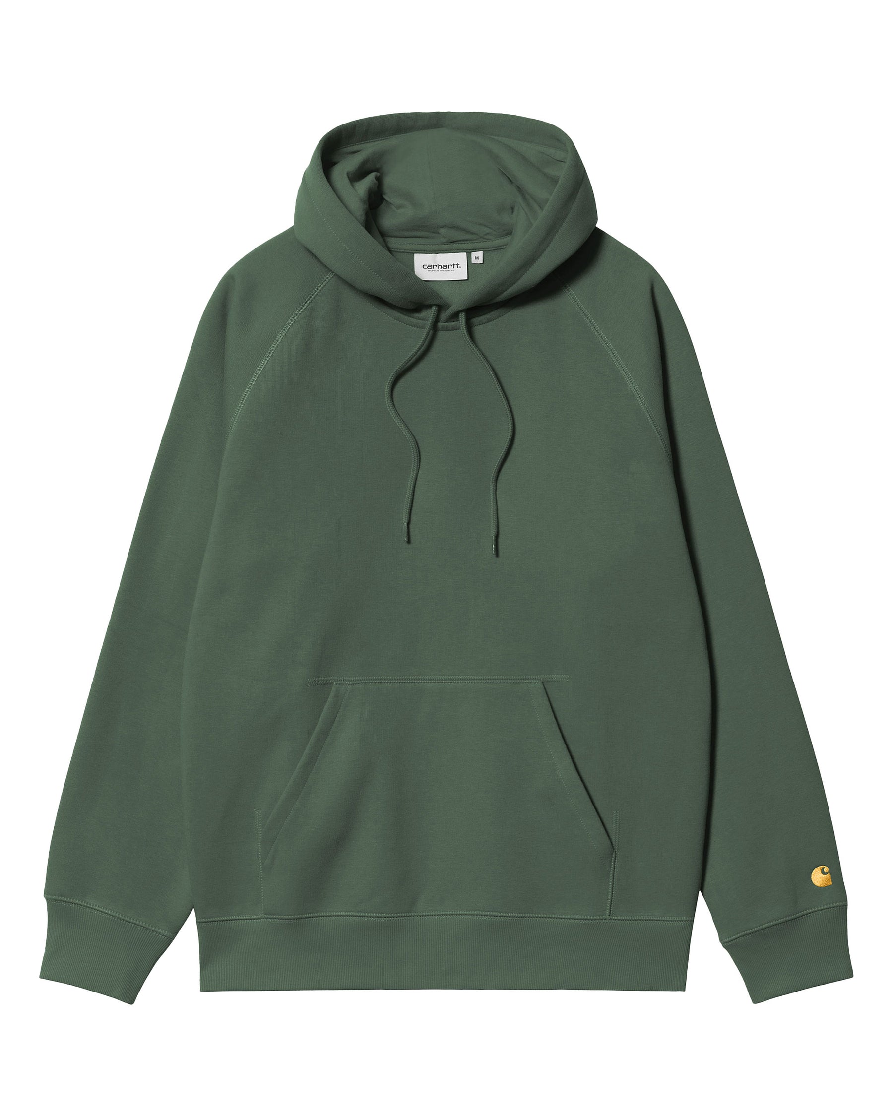 Carhartt Wip Hooded Chase Sweat Sycamore Tree-Gold