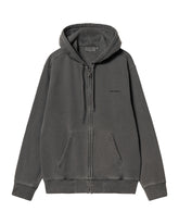 Carhartt Wip Hooded Duster Script Jacket Black