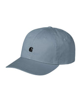 Carhartt Wip Madison Logo Cap Frosted Blue-Black