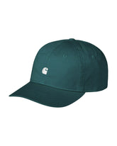 Carhartt Wip Madison Logo Cap Malachite-White