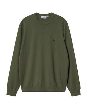 Carhartt Wip Madison Sweater Tarragon-Black