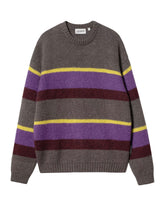 Carhartt Wip Merton Sweater Sundling Stripe-Aura