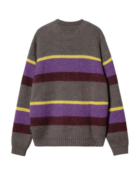 Carhartt Wip Merton Sweater Sundling Stripe-Aura