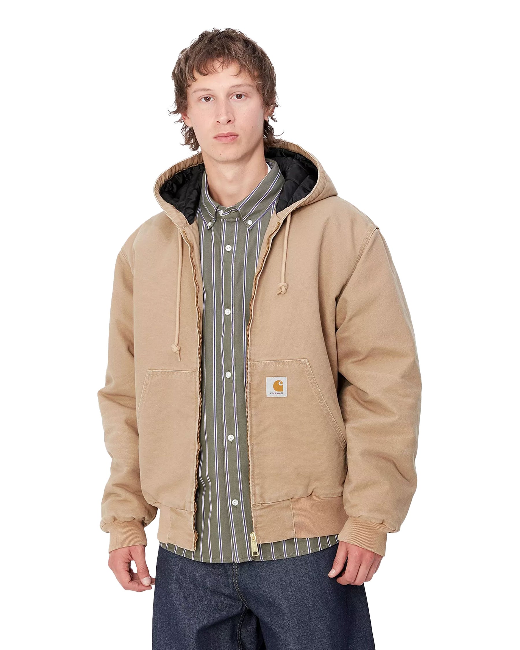 Carhartt Wip OG Active Jacket Peanut Aged Canvas