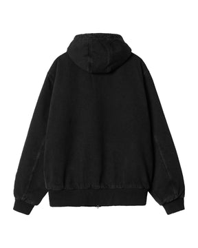 Carhartt Wip OG Active Rivet Jacket Black stone washed