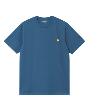 Carhartt Wip S-S American Script T-Shirt Sodalite