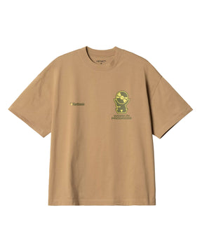 Carhartt Wip S-S Harttronix T-Shirt Dusty Hamilton Brown