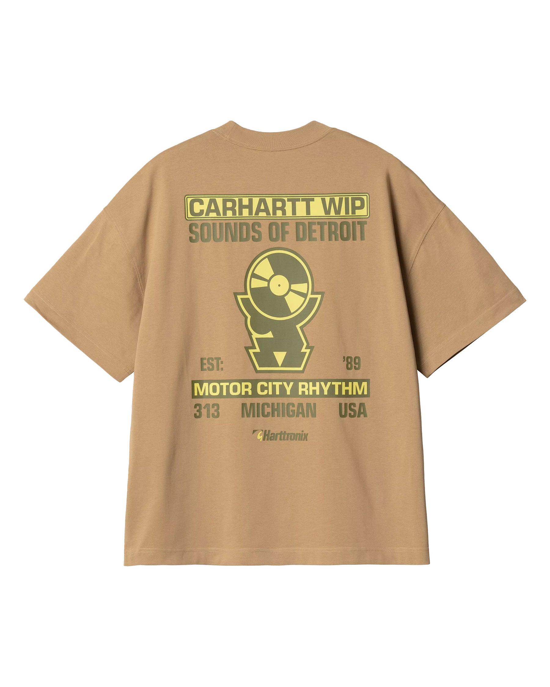 Carhartt Wip S-S Harttronix T-Shirt Dusty Hamilton Brown