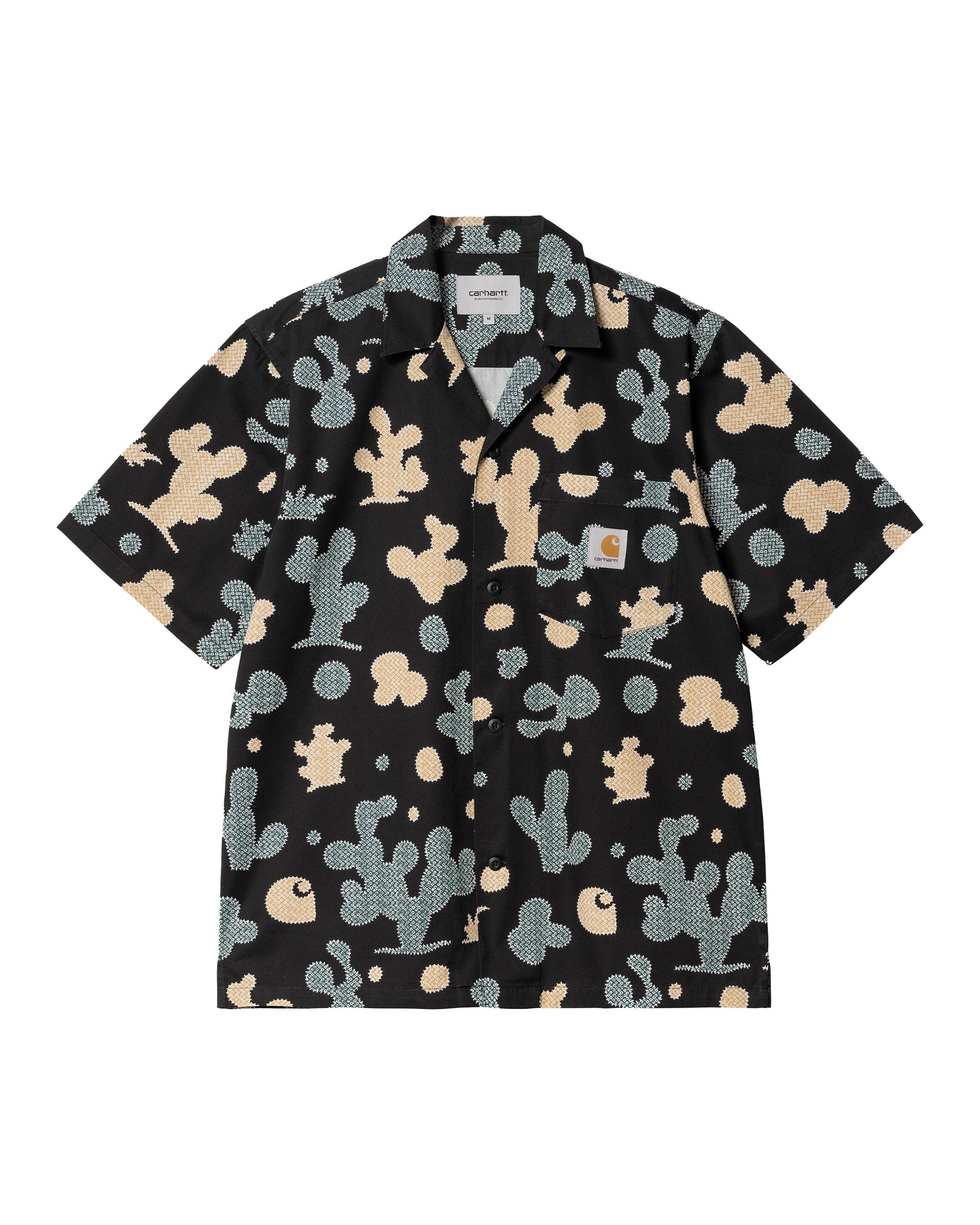 Carhartt Wip S-S Opus Shirt Opus Print-Black