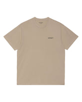 Carhartt Wip Script Embroidery T-Shirt Wall-Black