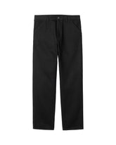 Carhartt Wip Single Knee Pant Black rinsed