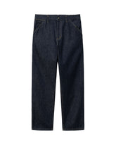 Carhartt Wip Single Knee Pant Blue rinsed