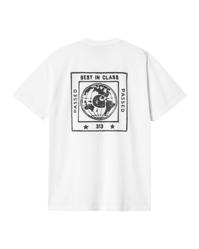 Carhartt Wip Stamp Tee White Black