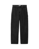 Carhartt Wip W' Pierce Pant Straight Black stone washed