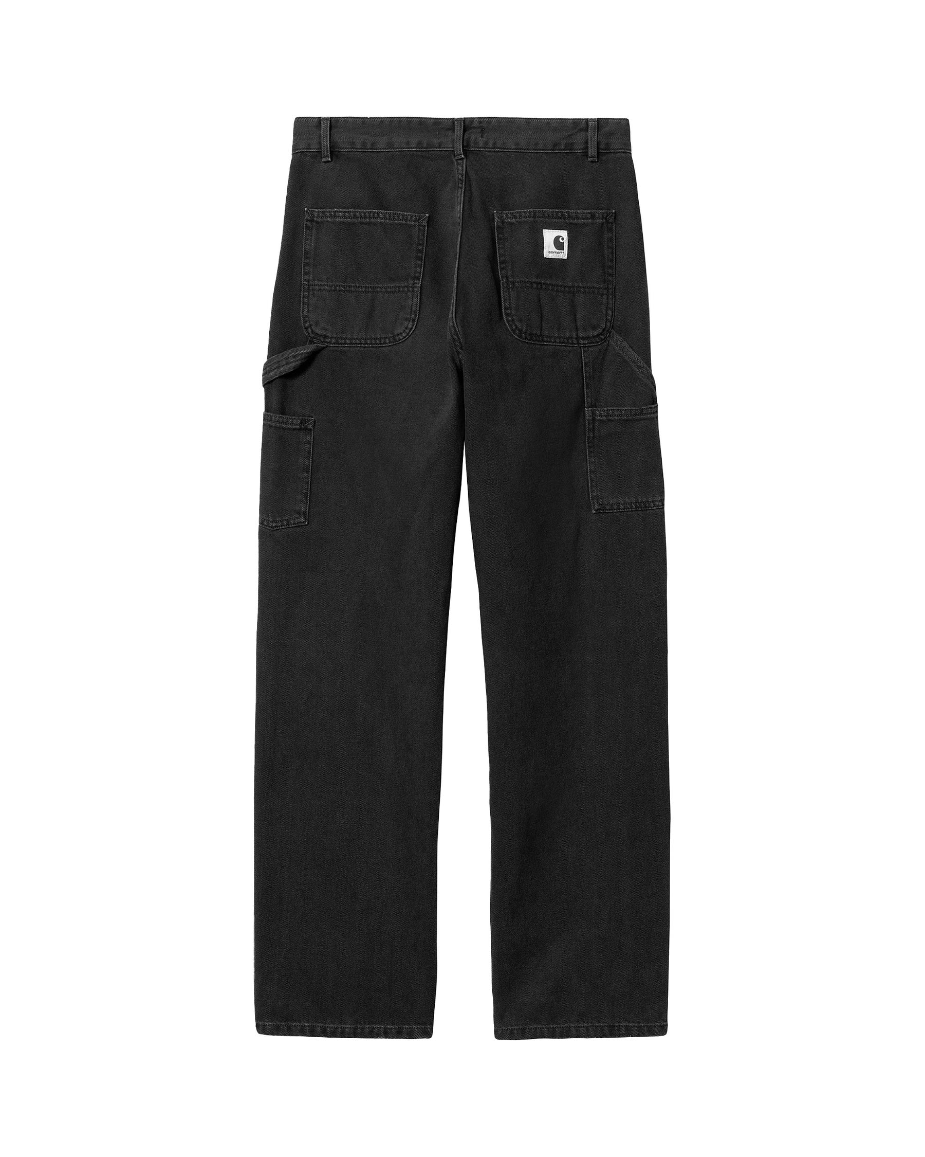 Carhartt Wip W' Pierce Pant Straight Black stone washed