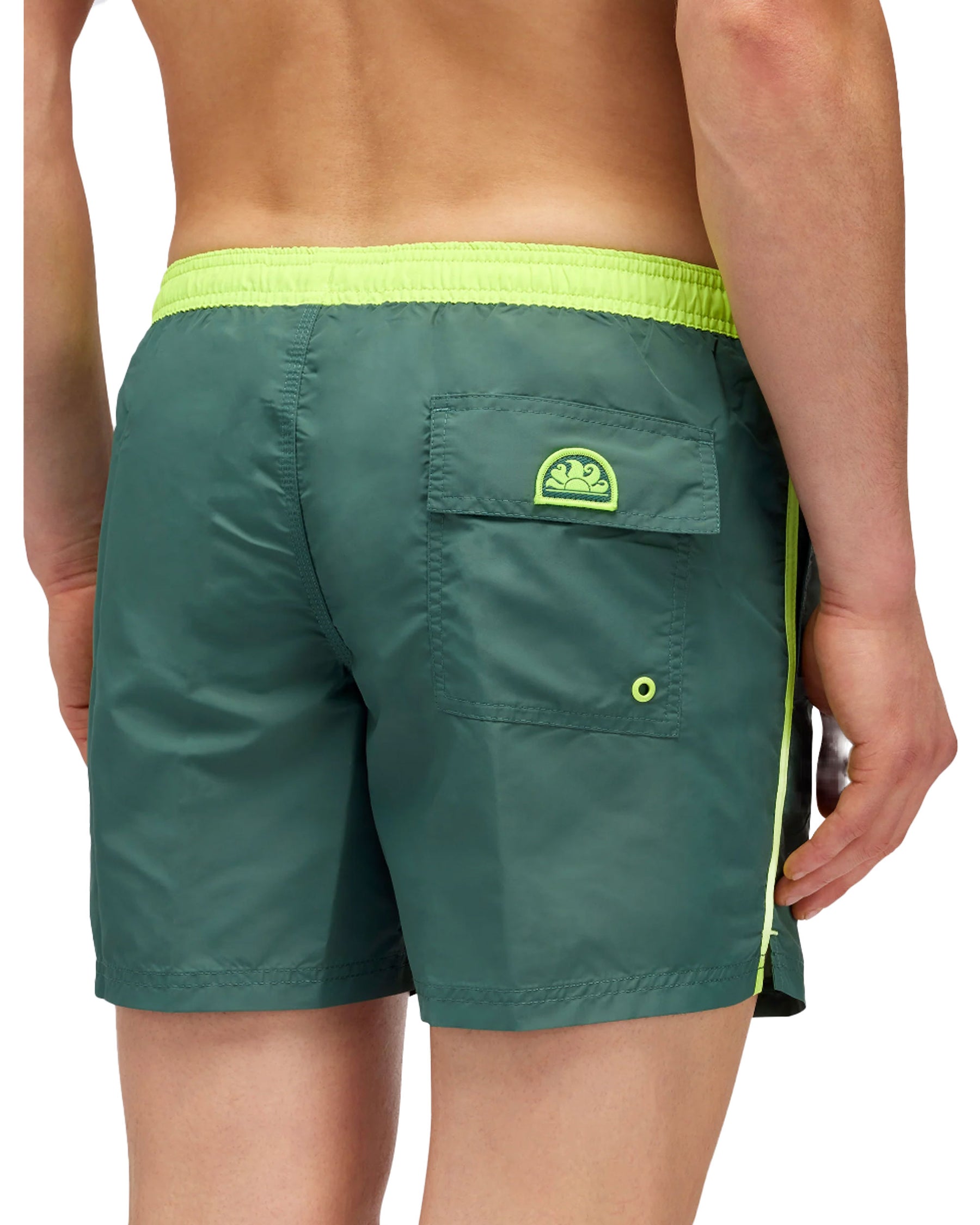 Boardshort Sundek Printed Green