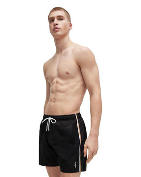 Man Boardshort Boss Iconic Black