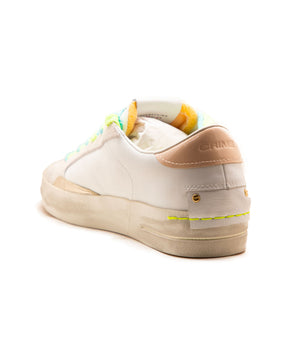 Crime London SK8 Deluxe White-Beige Palm