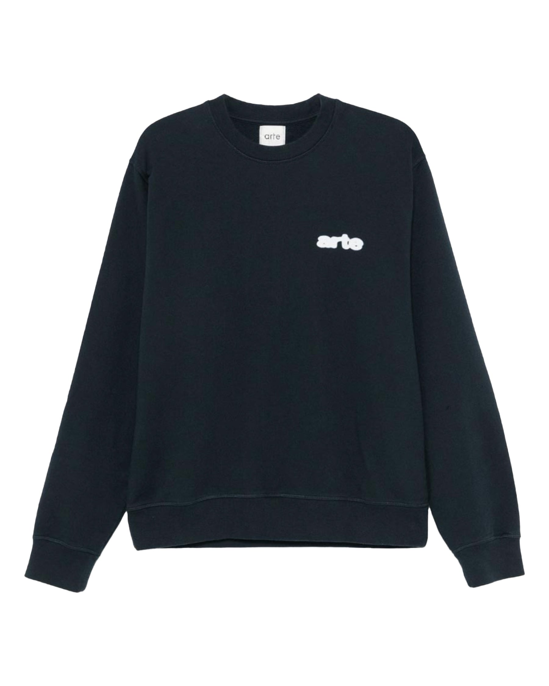 Arte Antwerp Blur Flower Crewneck Blue