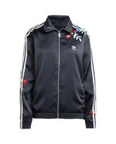 Adidas Floral Firebird Track Top Black