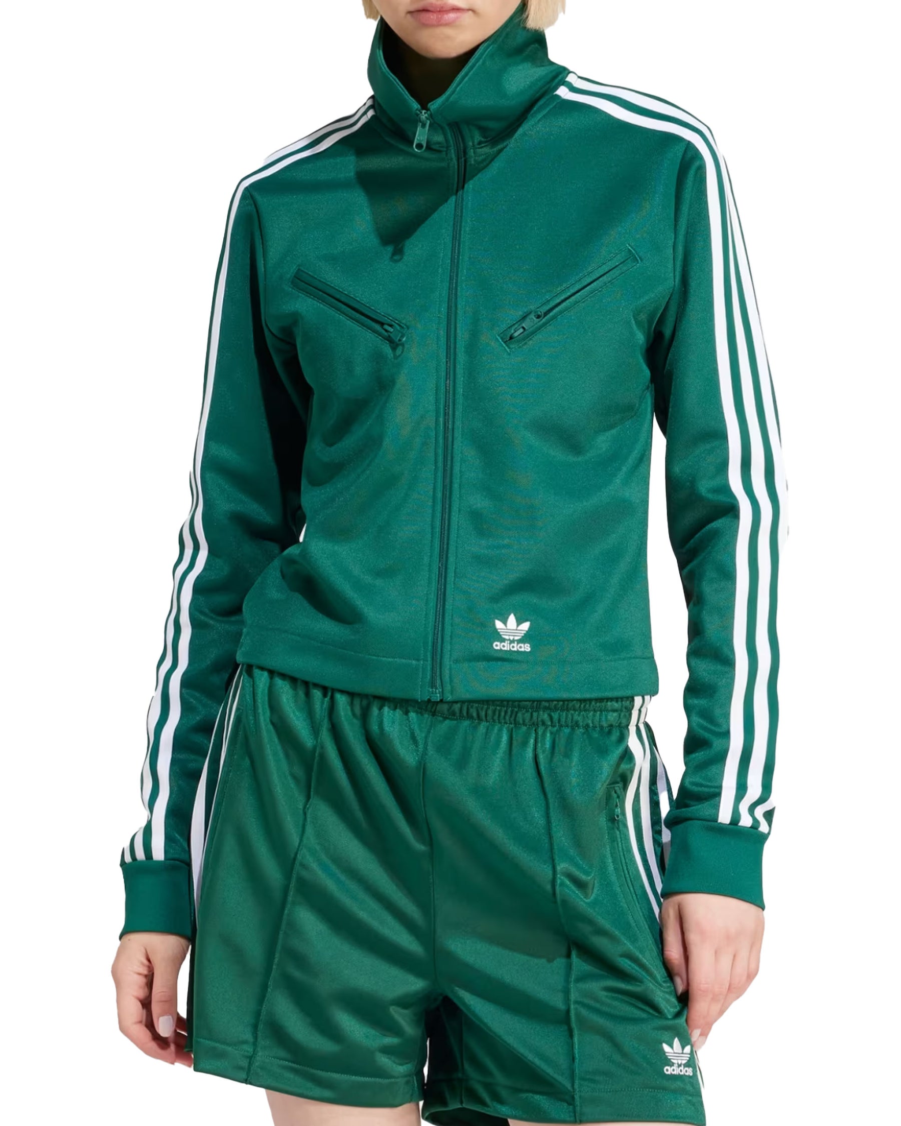 Felpa Donna Adidas Montreal Track Top Green