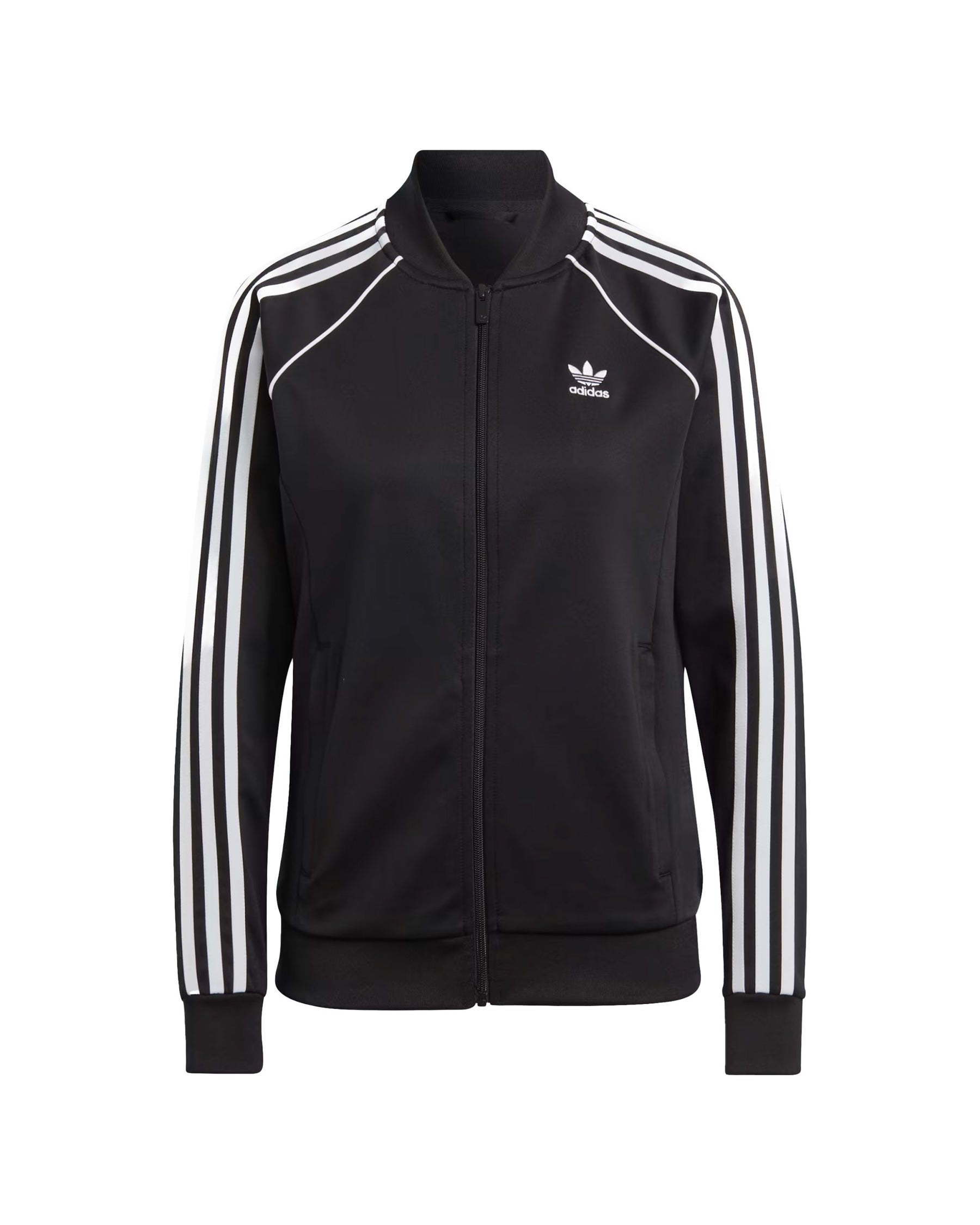 Felpa Donna Adidas Superstar Classic Tracktop Nero