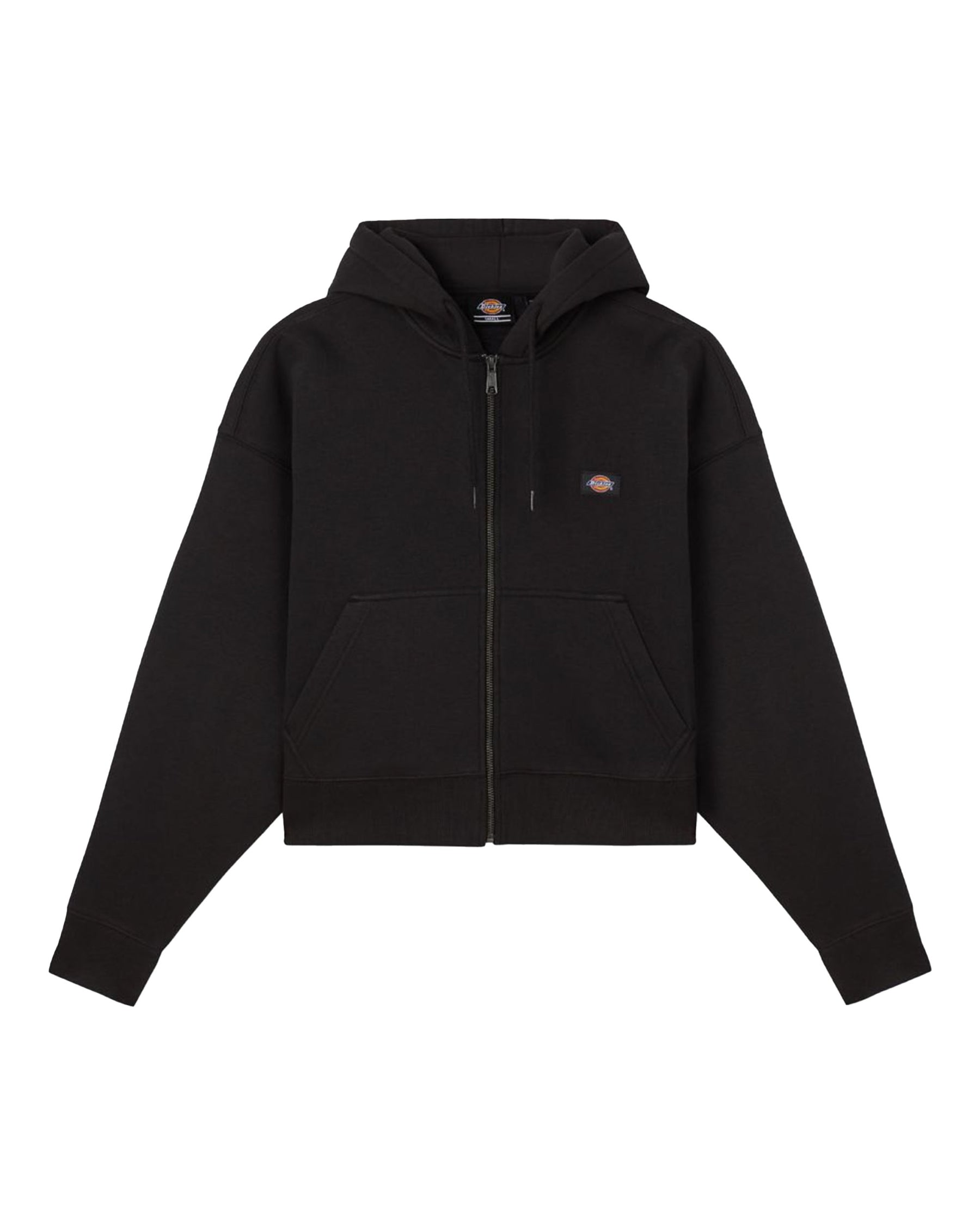 Felpa Donna Dickies Oakport Zip Hoodie Black