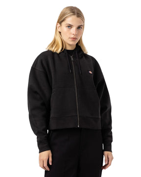 Woman's Dickies Oakport Zip Hoodie Black