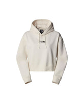 Felpa Donna The North Face Essential Crop Hoodie Panna