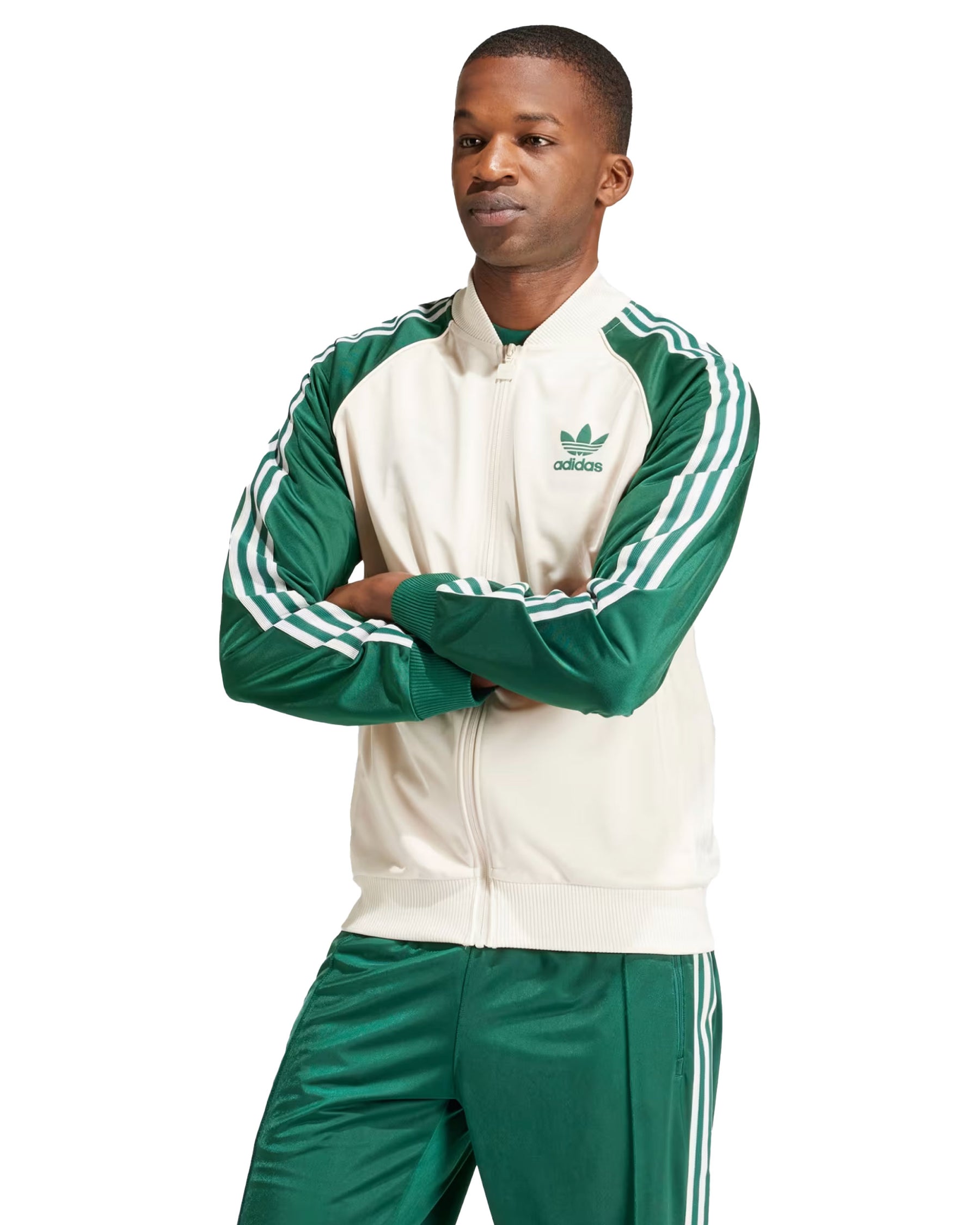 Adidas superstar jacket green hotsell