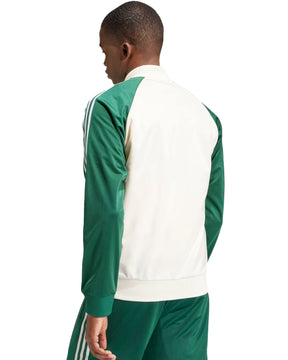 Man Sweatshirts Adidas Superstar Tracktop White Green