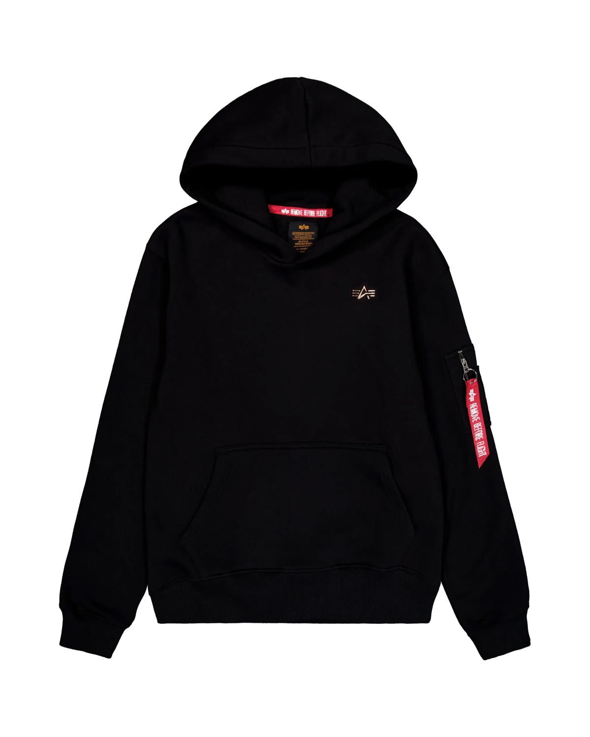 Alpha Industries 3D Small Logo Hoody Black