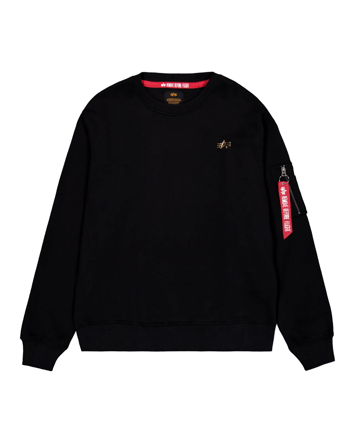 Alpha Industries 3D Small Logo Sweater Black