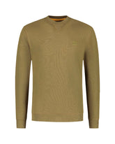 Man Sweatshirt Boss Westart Open Beige