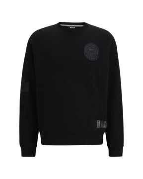 Man Sweatshirt Boss x NFL Black