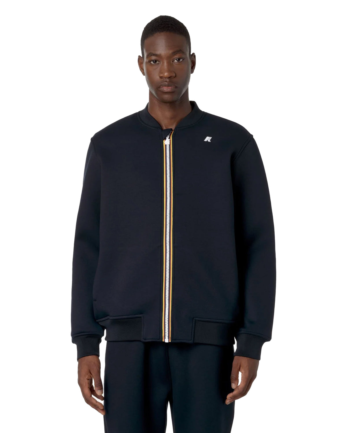 Man Sweatshirt K-Way Abel Spacer Blue