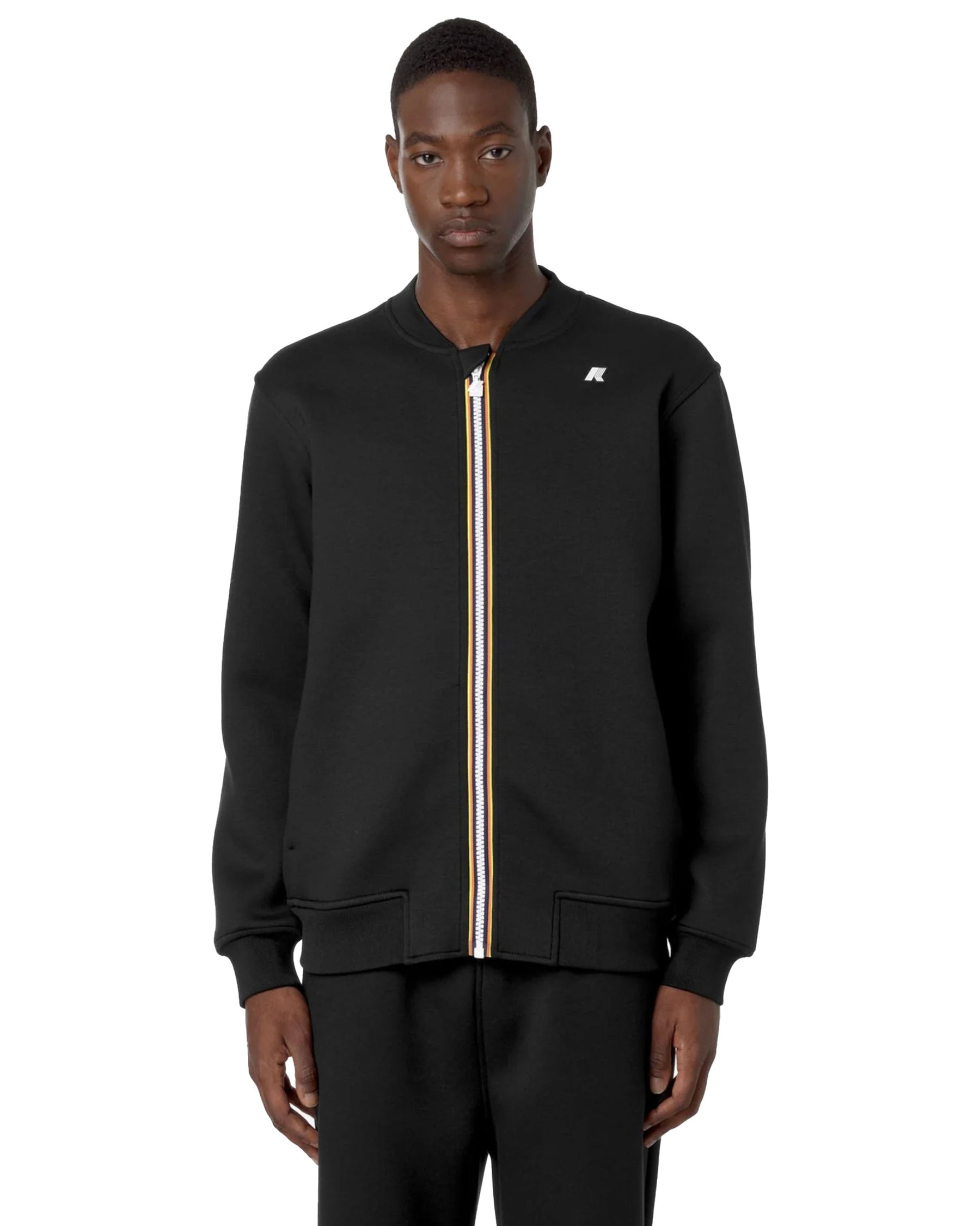 Man Sweatshirt K-Way Abel Spacer Black