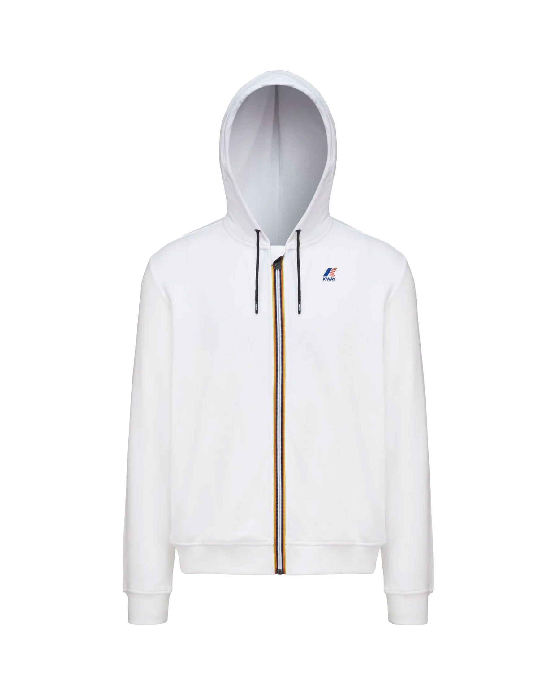 Man Sweatshirt K-Way Le Vrai Arnel White