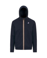 Man Hoodie K-Way Le Vrai Arroux Hv Poly Co Blu