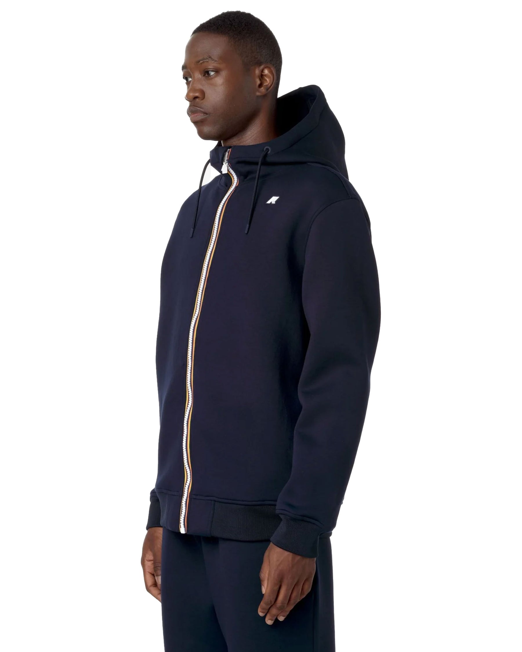 Man Hoodie K-Way Rainer Spacer Blue