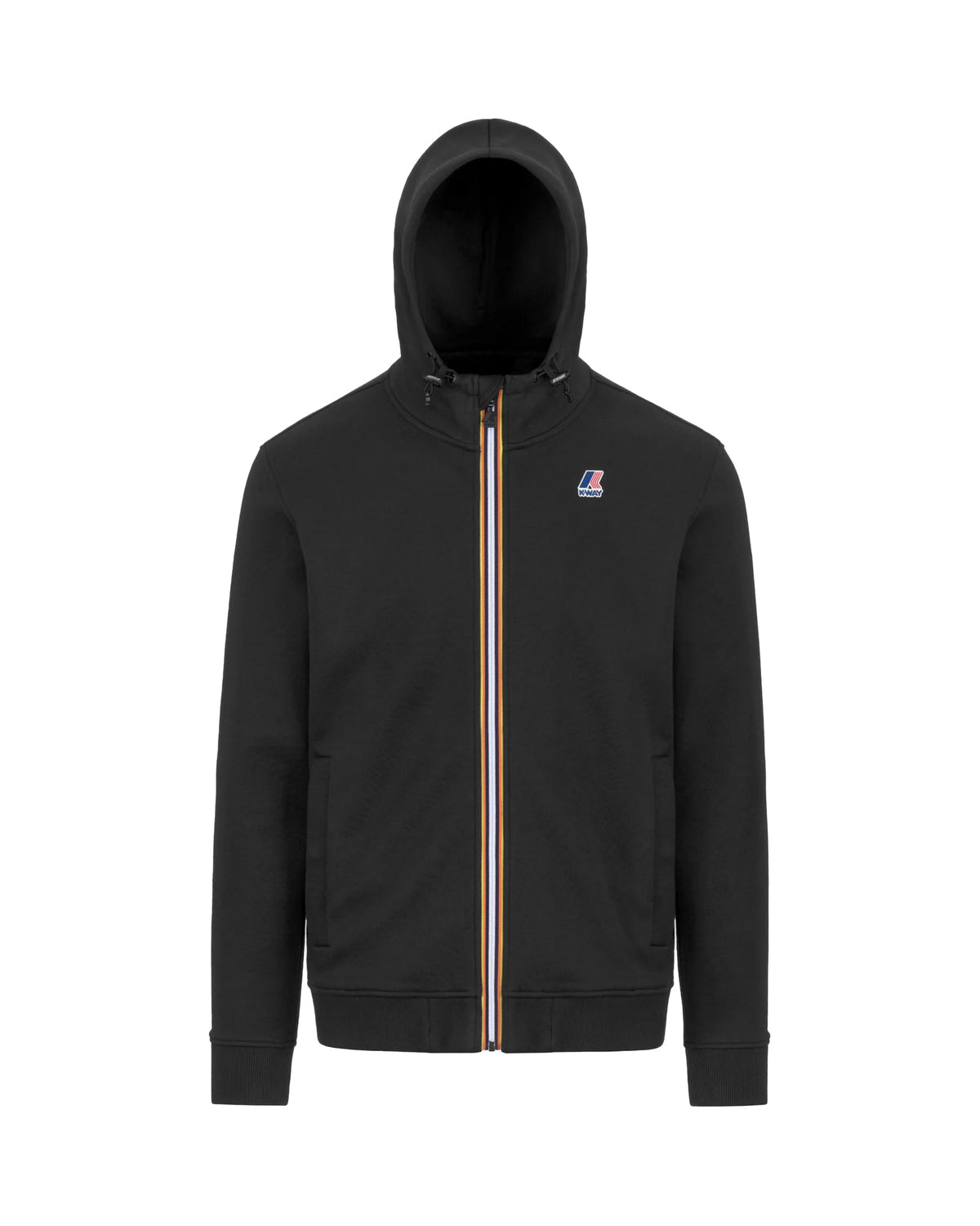 Man Hoodie K-Way e Vrai Arroux Hv Poly Co Black