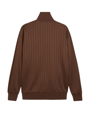 Felpa Uomo Puma MMQ T7 Track Jacket Espresso Brown