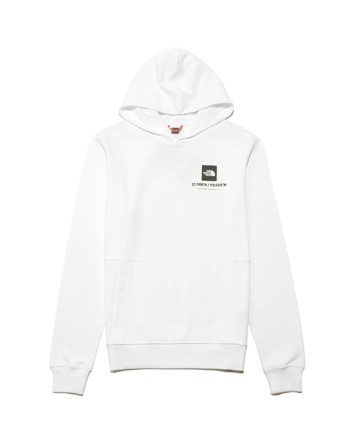 Felpa Uomo The North Face Coordinates Hoodie White