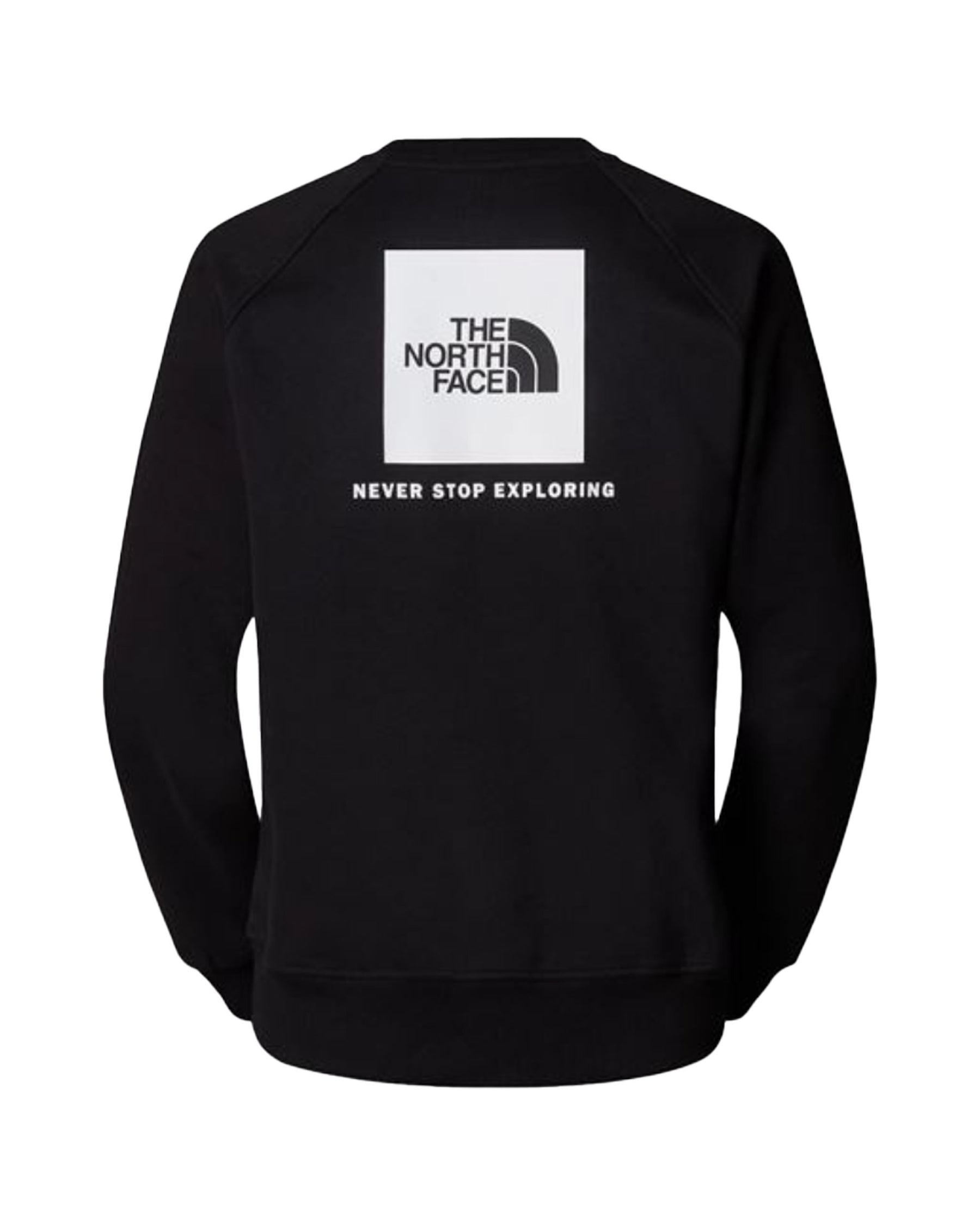 Felpa Uomo The North Face Raglan Box Nse Crew Nero