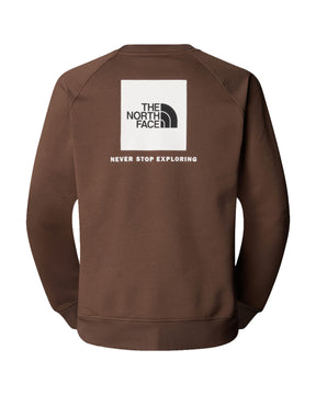 The North Face Raglan Redbox Crew Smokey Brown