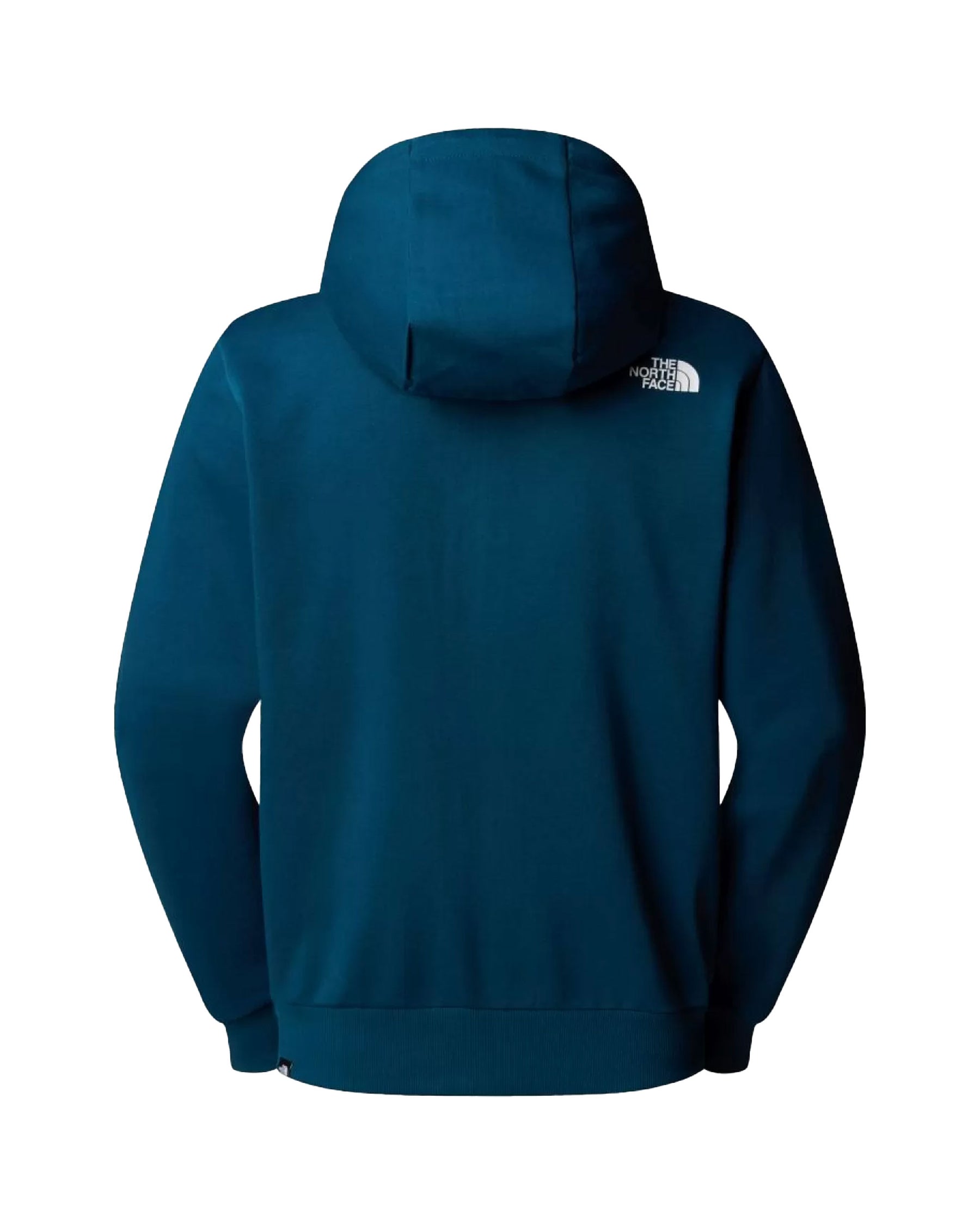 Felpa Uomo The North Face Simple Dome Full Zip Hoodie Midnight Petrol