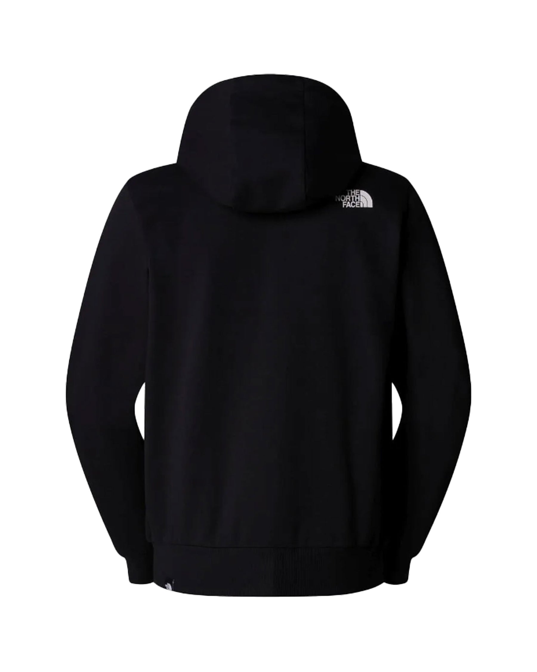 The North Face Simple Dome Full Zip Hoodie Black